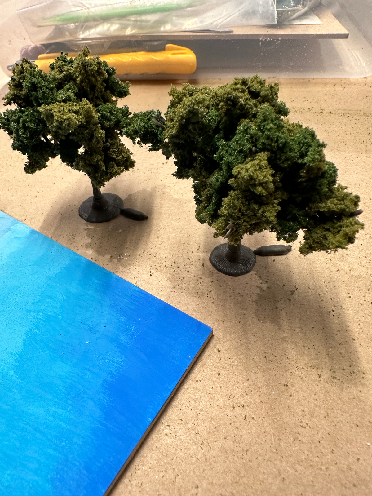 Making Styrofoam Trees  Bookim's Wargaming Site
